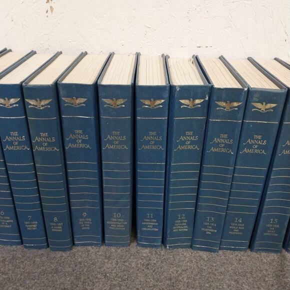 The Annals of America by Encyclopedia Britannica 1976 Ed 20 Vol Set - Picture 4 of 5